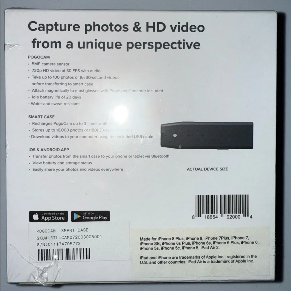 Wearable Camera - Black